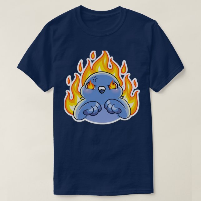 Angry Pigeon 1 T-Shirt (Design Front)