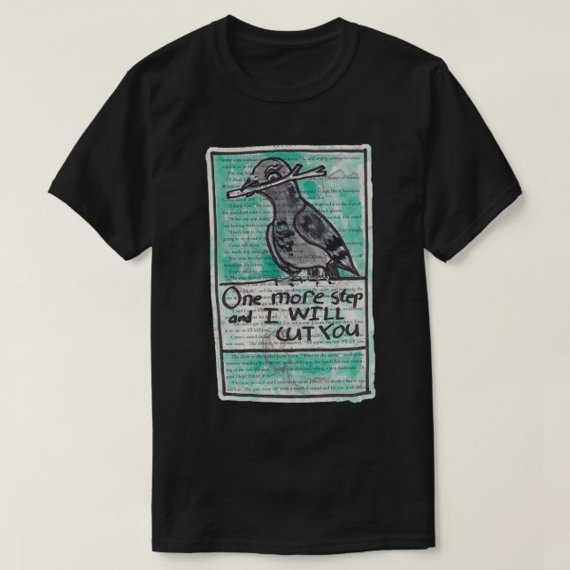Angry Pigeon 3 T-Shirt (Design Front)
