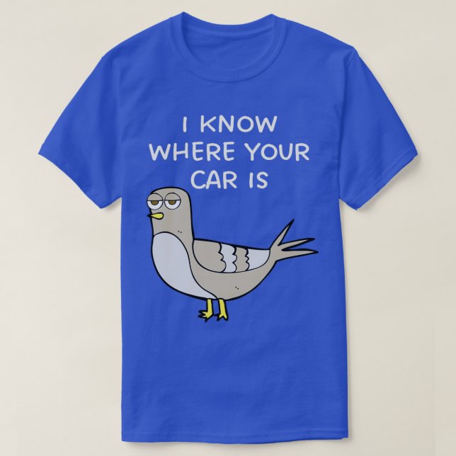 Angry Pigeon 9 T-Shirt (Design Front)