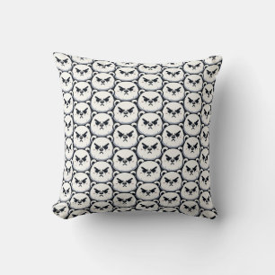 Angry Polar Bear Design Cushion
