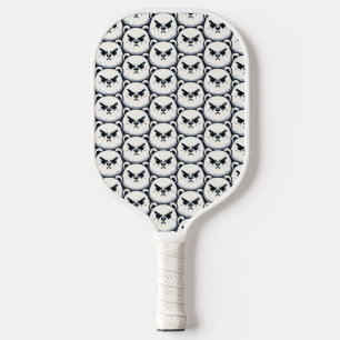 Angry Polar Bear Design Pickleball Paddle