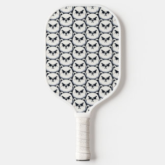 Angry Polar Bear Design Pickleball Paddle