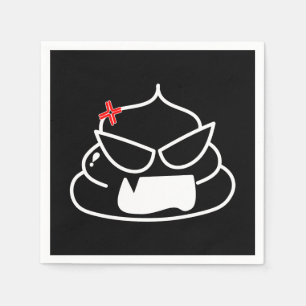 Angry Poop - Brootsch the PooPoo Napkin
