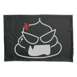 Angry Poop - Brootsch the PooPoo Pillowcase
