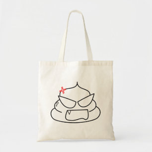 Angry Poop - Brootsch the PooPoo Tote Bag