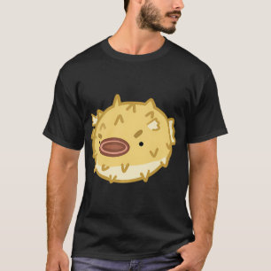 Angry pufferfish - yellow T-Shirt