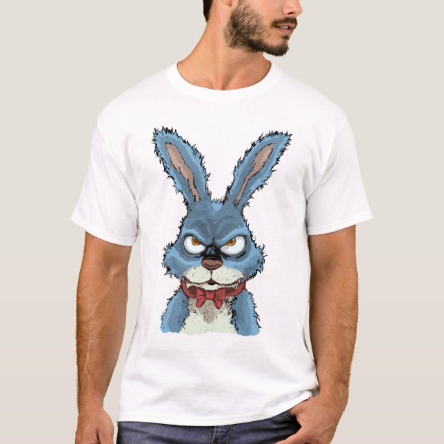 Angry Rabbit T-Shirt (Front)