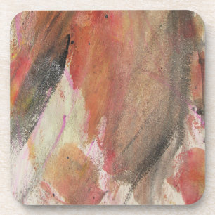Angry Reds Watercolor Coaster