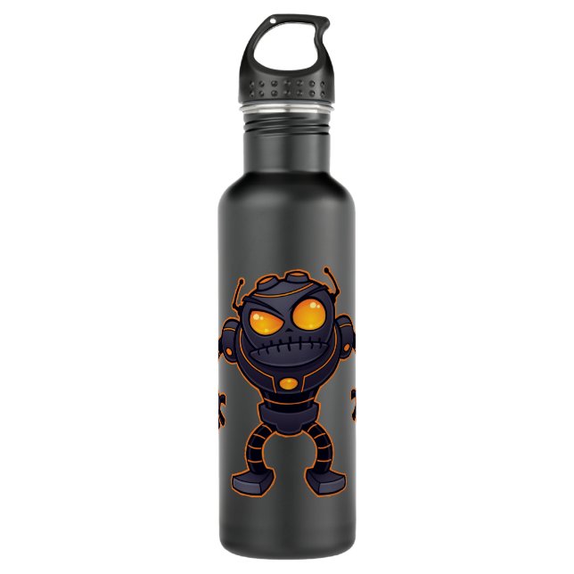 Angry Robot 710 Ml Water Bottle (Front)