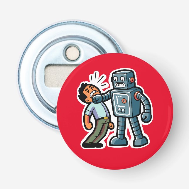 Angry Robot Bottle Opener (Front)