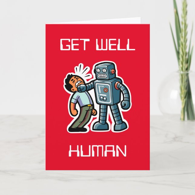 Angry Robot Card (Front)