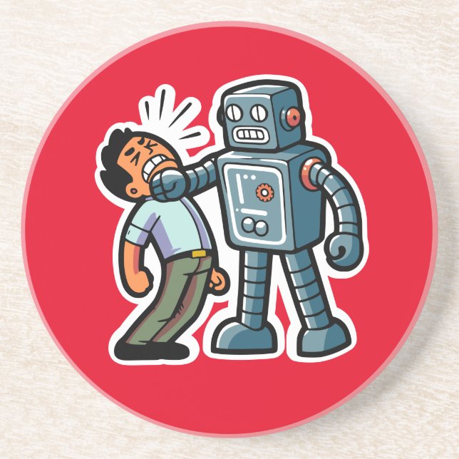 Angry Robot Coaster (Front)