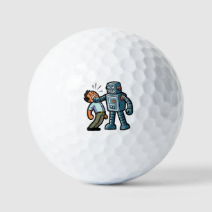 Angry Robot Golf Balls