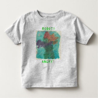 Angry Robot Toddler T-Shirt