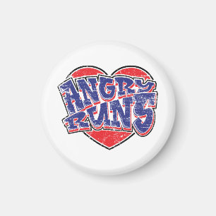 Angry Runs fans design v2 Magnet