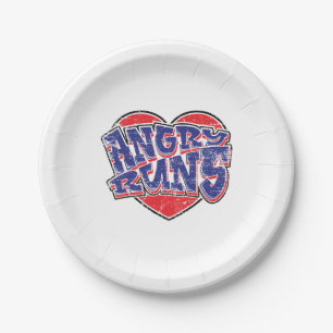 Angry Runs fans design v2  Paper Plate
