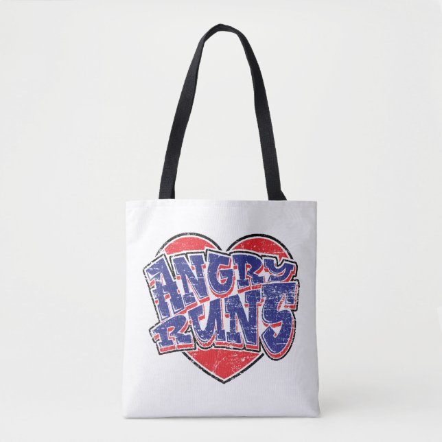 Angry Runs fans design v2  Tote Bag (Front)