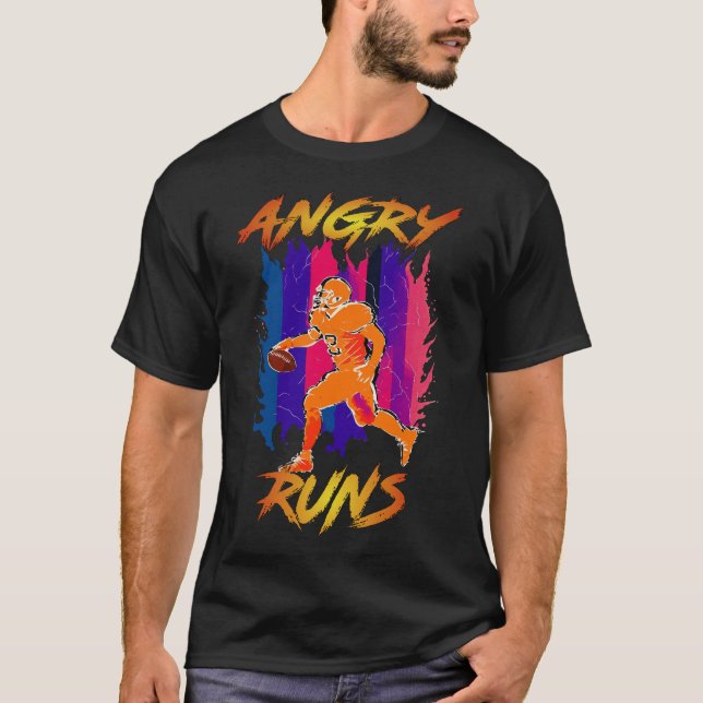 Angry Runs Good Morning Football 2023 Tour Sceptre T-Shirt (Front)