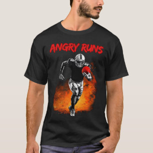 Angry Runs Good Morning Football for Fans T-Shirt