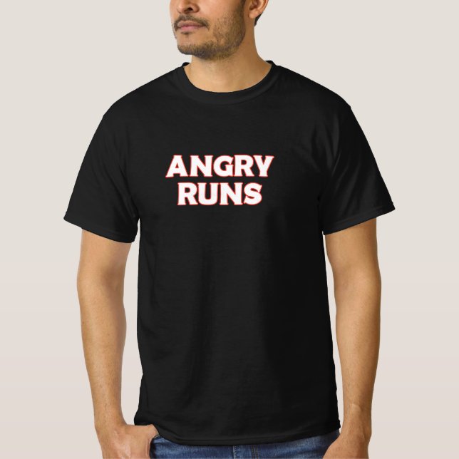 Angry Runs T-Shirt (Front)
