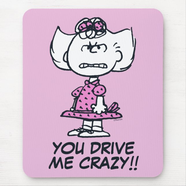 Angry Sally Mouse Pad (Front)