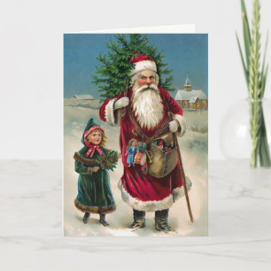 Angry Santa Christmas Card