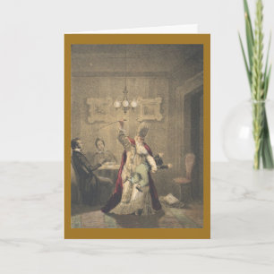 Angry Santa Holiday Card