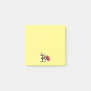 Angry Santa yellow note pads
