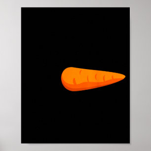 Angry Snowman Face Eyelashes Christmas Snowman Cos Poster