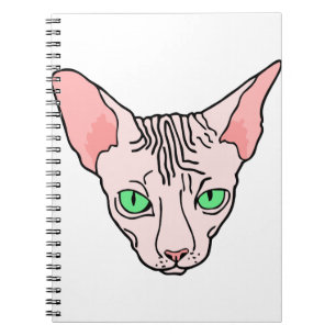 Angry Sphynx Sphinx Cat Pet Notebook