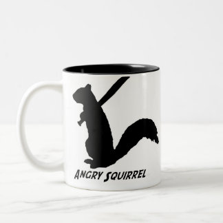 Angry Squirrel Mug (Black)