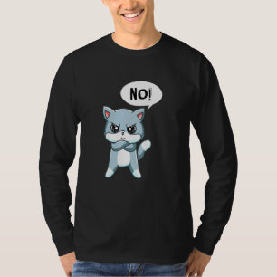 Angry Statement Cat T-Shirt