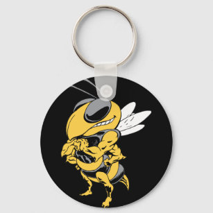 Angry Super Bee Key Ring