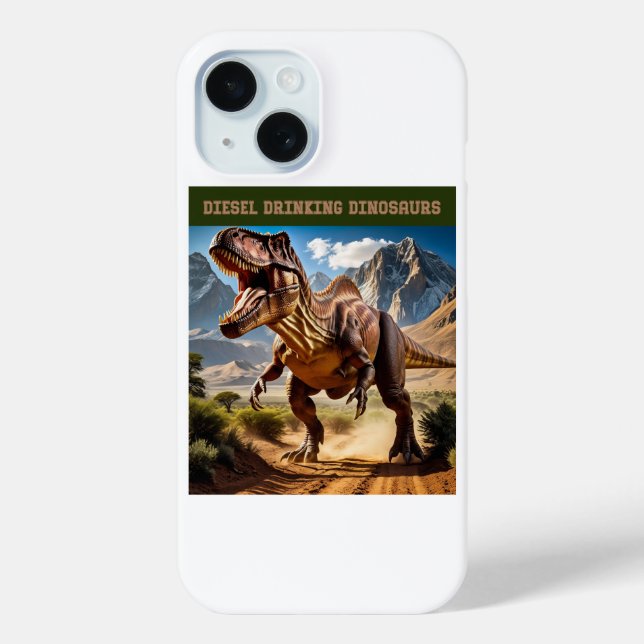 Angry T. Rex Case-Mate iPhone Case (Back)