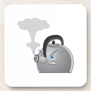 Angry Teapot Coaster