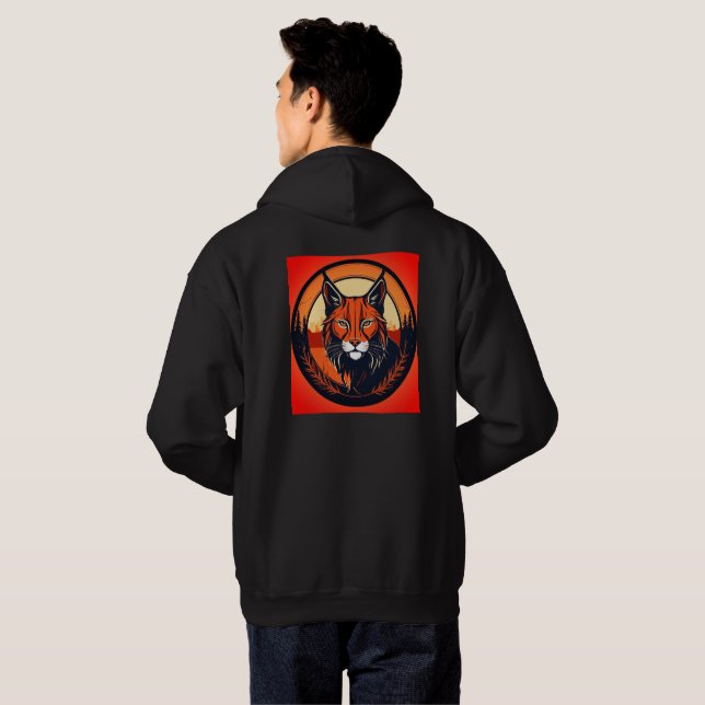 Angry Tiger T-Shirt Hoodie (Back Full)
