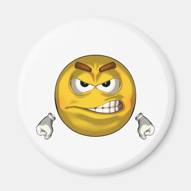 Angry - toon magnet (Front)