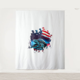 Angry Turtle Tapestry