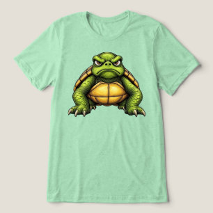 Angry Turtle Warrior Tri-Blend Shirt