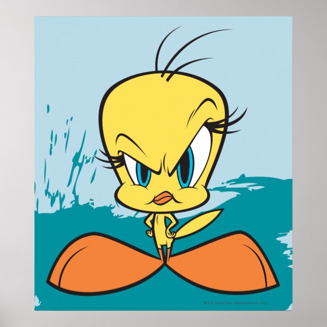 Angry TWEETY™ Poster (Front)