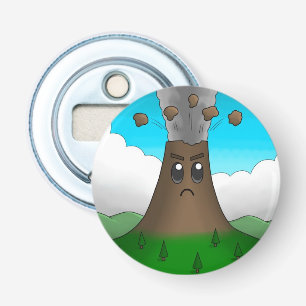 Angry Volcano Bottle Opener