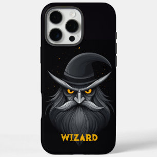 Angry Wizard Black iPhone 16 Pro Max Case