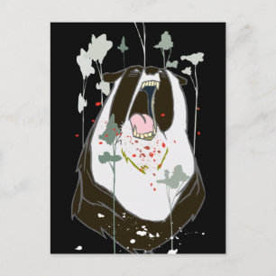 Angry Woebots "Pocket Full of Monsters" Postcard