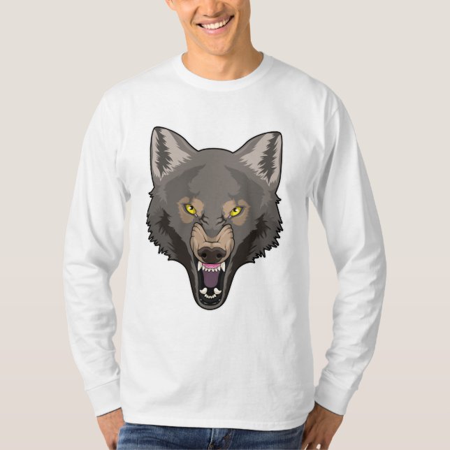 Angry Wolf T-Shirt (Front)