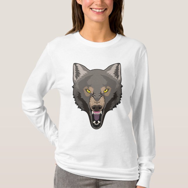 Angry Wolf T-Shirt (Front)