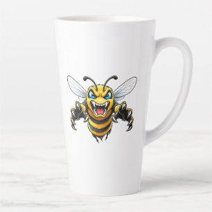 Angry Yellowjacket - Bug Lover Gift Latte Mug