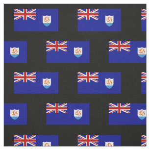Anguila Flag Fabric