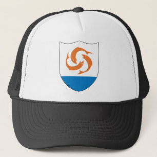 Anguilla Coat of arm AI Trucker Hat