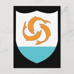Anguilla Coat Of Arms Postcard