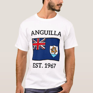 Anguilla flag T-Shirt